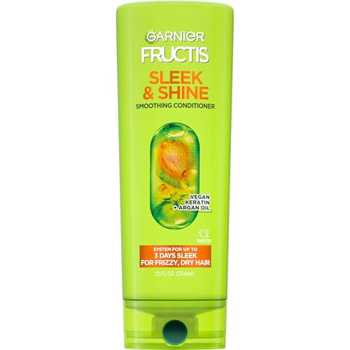 Garnier Fructis Sleek & Shine Conditioner, Frizzy, Dry, Unmanageable Hair, 21 fl. oz.(Packaging May Vary) | Amazon (US)