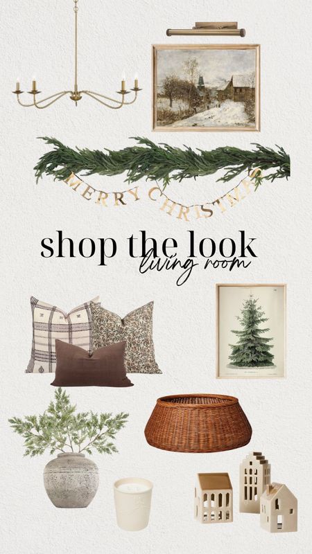 Shop the look of the living room mood board all styled for Christmas featuring some new arrivals from target and the best selling garland 

#LTKHoliday #LTKhome #LTKstyletip