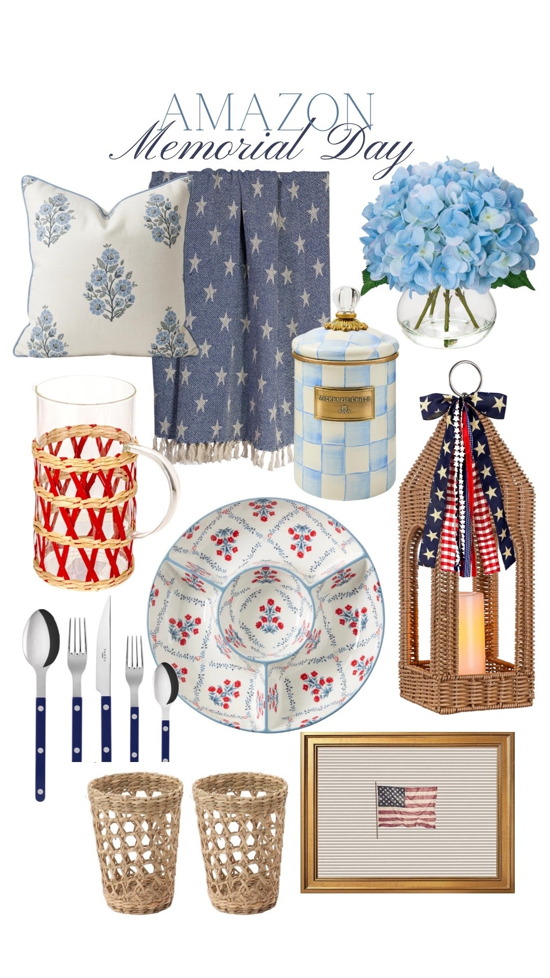 Amazon patriotic decor!
USA, red white blue, Americana, Memorial Day

#LTKSeasonal #LTKHome