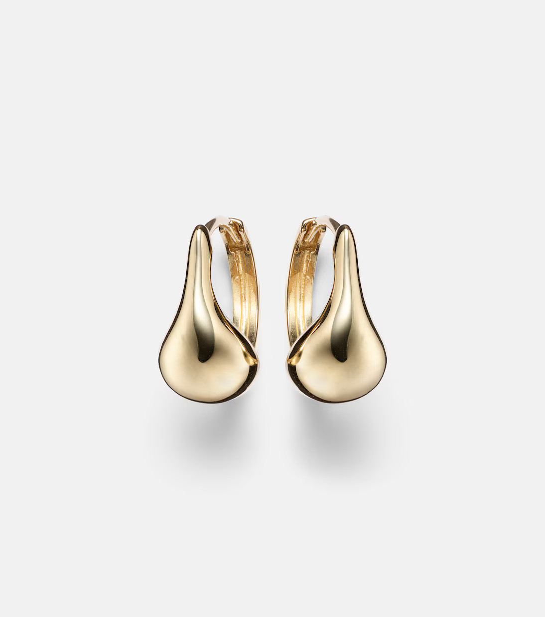 Droplet 10kt gold hoop earrings | Mytheresa (US/CA)