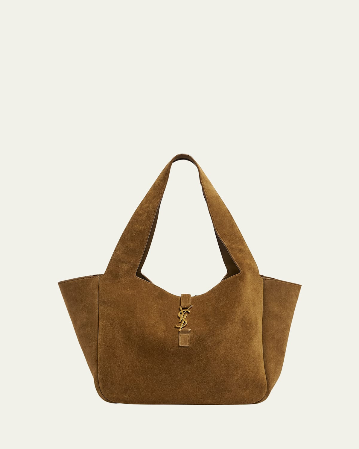 Bea YSL Cabas Tote Bag in Suede | Bergdorf Goodman