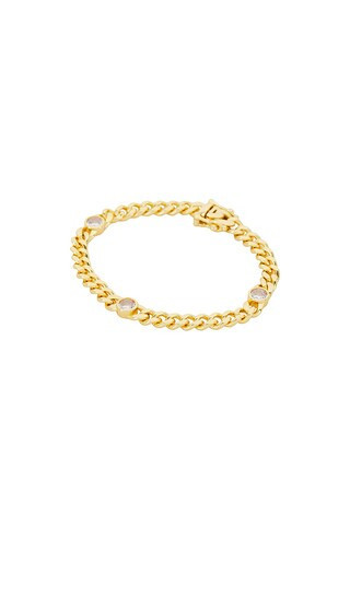MIRANDA FRYE Josie Bracelet in Metallic Gold. - size S | Revolve Clothing (Global)