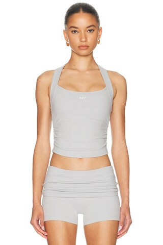 437 The Sculpt Tank Top in Light Grey | FWRD 