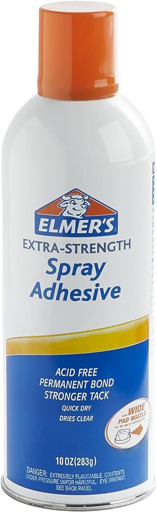 Elmer's Spray Adhesive, Extra Strength, 10 Ounces (Packaging may vary) | Amazon (US)