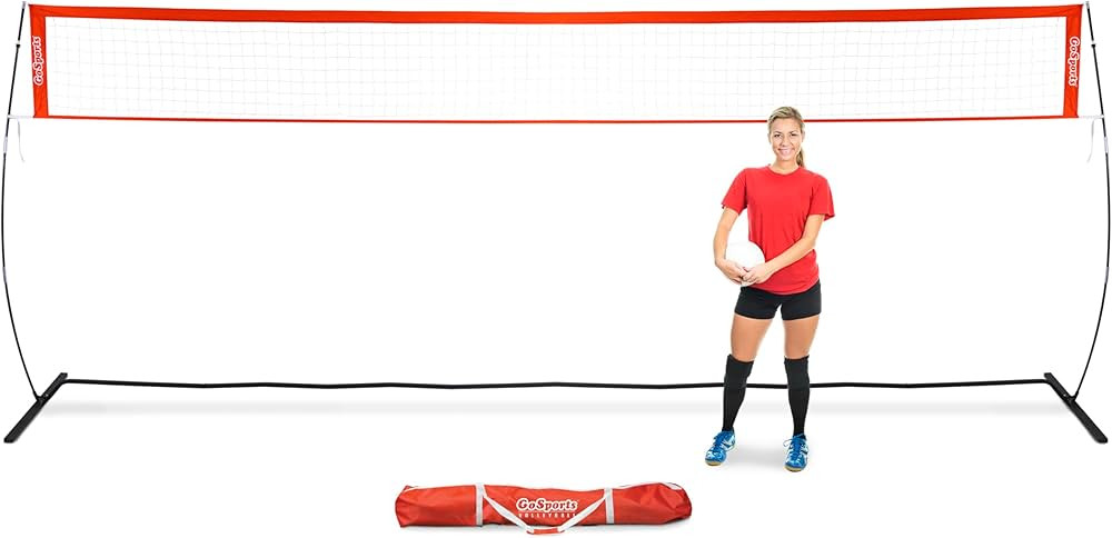 GoSports Freestanding Volleyball Training Net for Indoor or Outdoor Use - Instant Setup and Heigh... | Amazon (US)