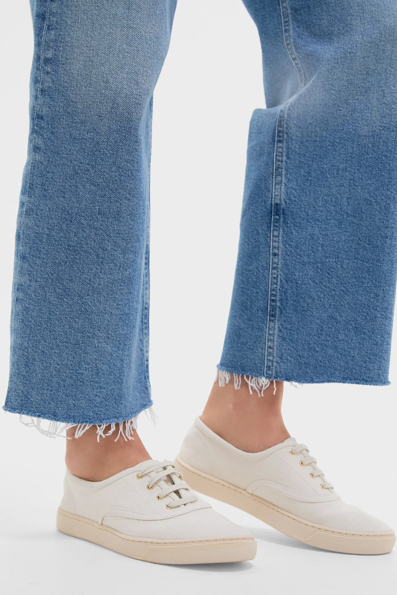 Ivory Canvas Bea Sneakers | Tuckernuck (US)