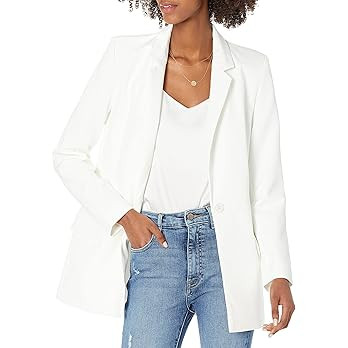The Drop Women's Blake Long Blazer | Amazon (US)