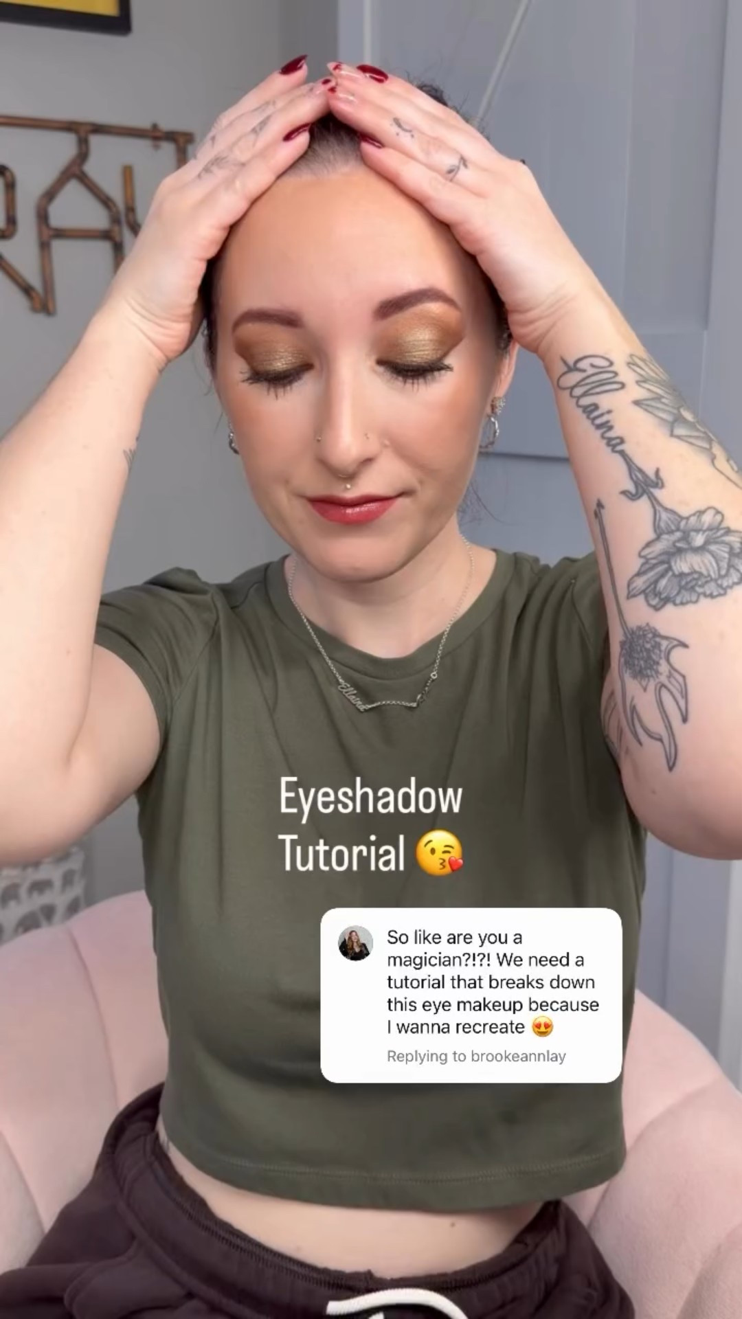 ✨Ask and you SHALL receive 😘 

🤭I’m obsessed with this new palette from @givemeglowcosmetics ❤️‍🔥❤️‍🔥 

🍒What do you think⁉️

#makeup #trending #eyeshadowtutorial #glam #eyeshadow 

Makeup | Eyebrows | Tutorial | Motherhood | Follow | Eyeshadow | Clay Tones | February |