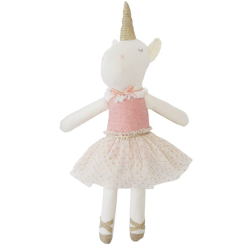 Plush Ballerina Unicorn Doll | Mud Pie (US)