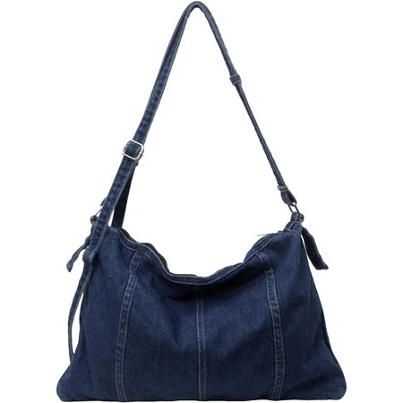 CoCoMangos Denim Purse Denim Bags for Women Jean Purse Trendy Denim Crossbody Handbags | Walmart (US)