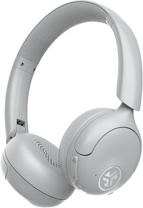 JLab Go Lux ANC Wireless Headphones, Cloud White, Hybrid Active Noise Cancelling, Premium On-Ear ... | Amazon (US)