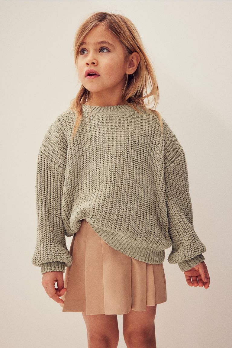 Knit Chenille Sweater | H&M (US + CA)