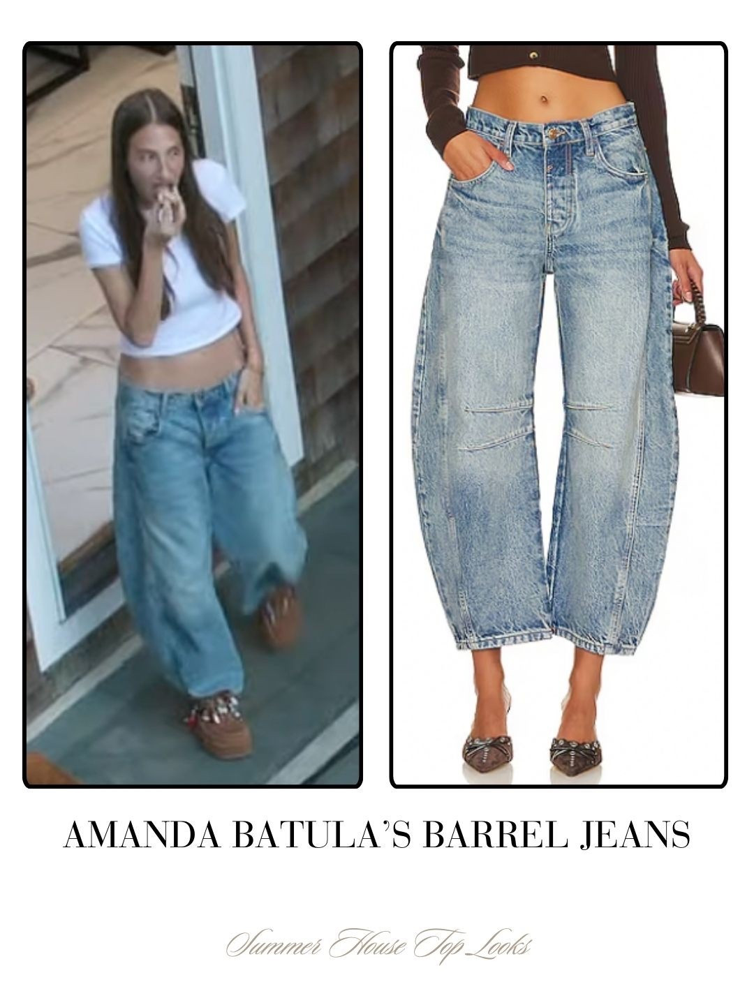 Amanda Batula’s Barrel Jeans 
