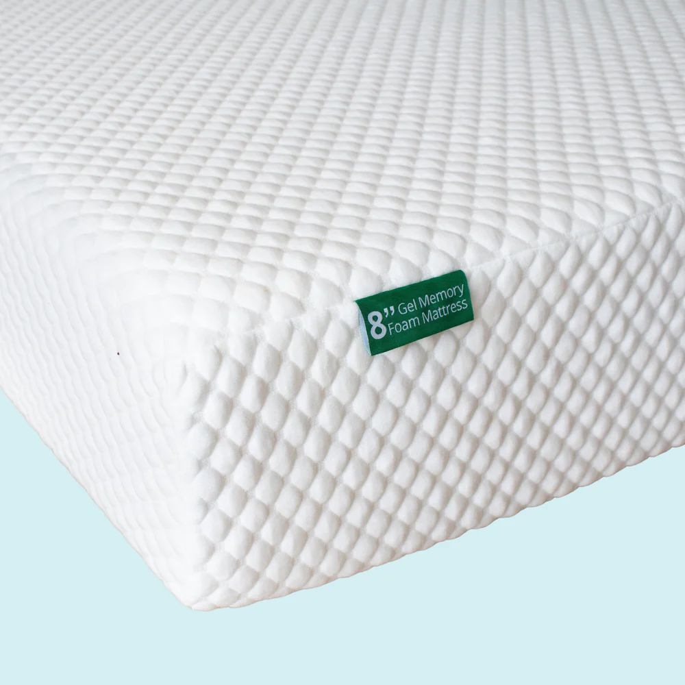 8 Inch Full Memory Foam Mattress with Breathable, Washable Cotton Cover | max & lily