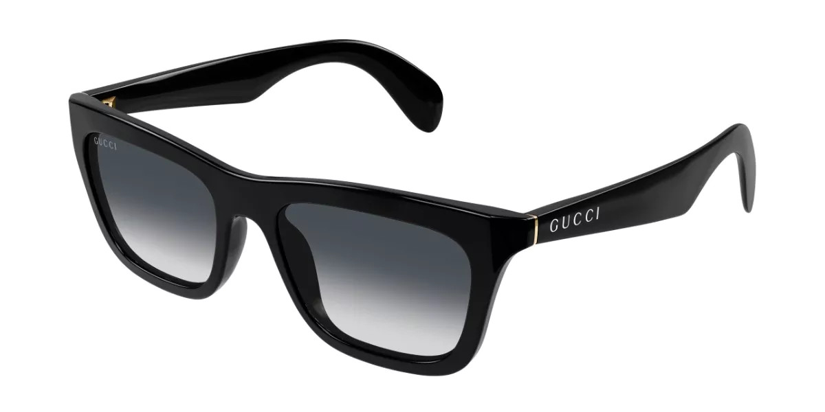 Gucci GG1933S 001 Men's Sunglasses Black Size 53 - Free RX Lenses - Free RX Lenses | SmartBuyGlasses Global