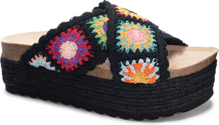 Plays Knit Platform Sandal (Women) | Nordstrom