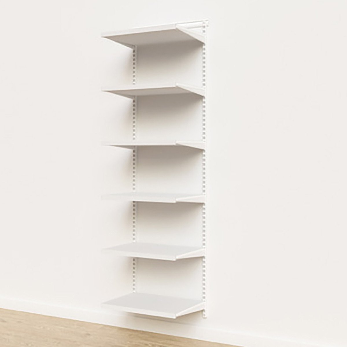 Elfa Décor 2' White Basic Shelving Units for Anywhere | The Container Store