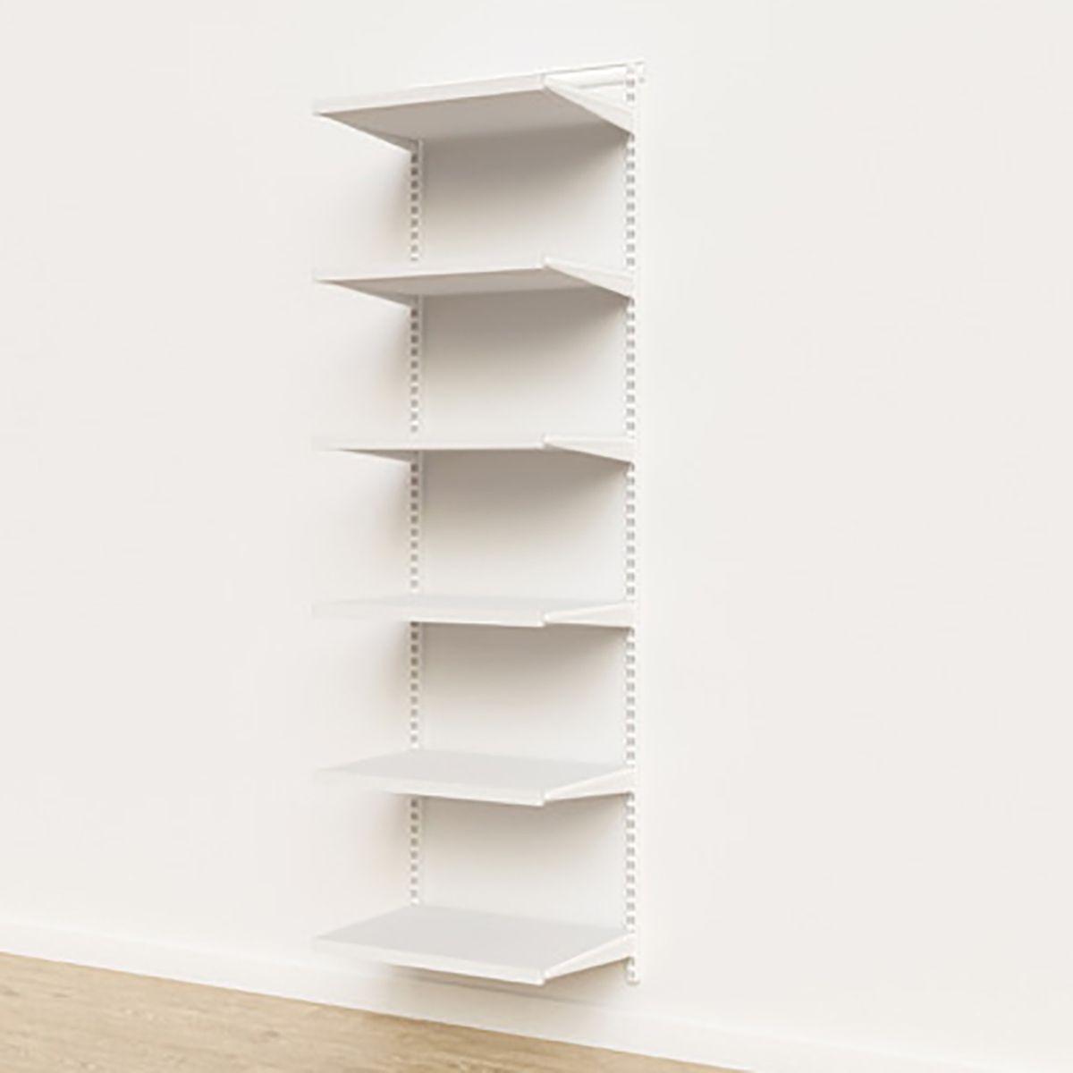 Elfa Décor 2' White Basic Shelving Units for Anywhere | The Container Store