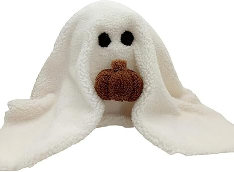 2024 New Gus The Ghost with Pumpkin Pillow, 12 Inch Ghost Plush Toy Halloween Decor, Cute Soft Ha... | Amazon (US)