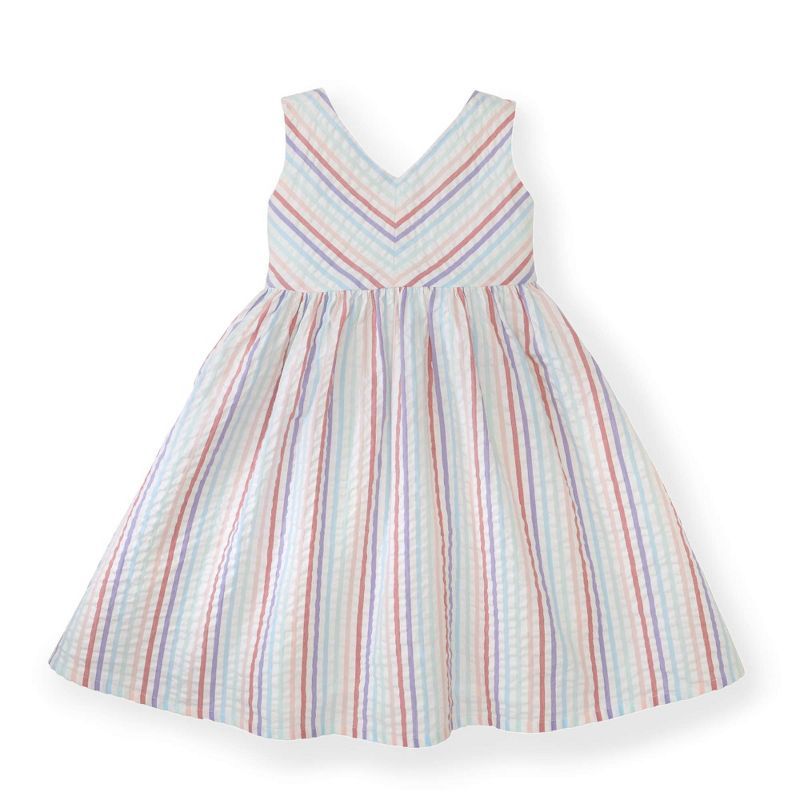 Hope & Henry Girls' Seersucker Swing Dress, Toddler | Target