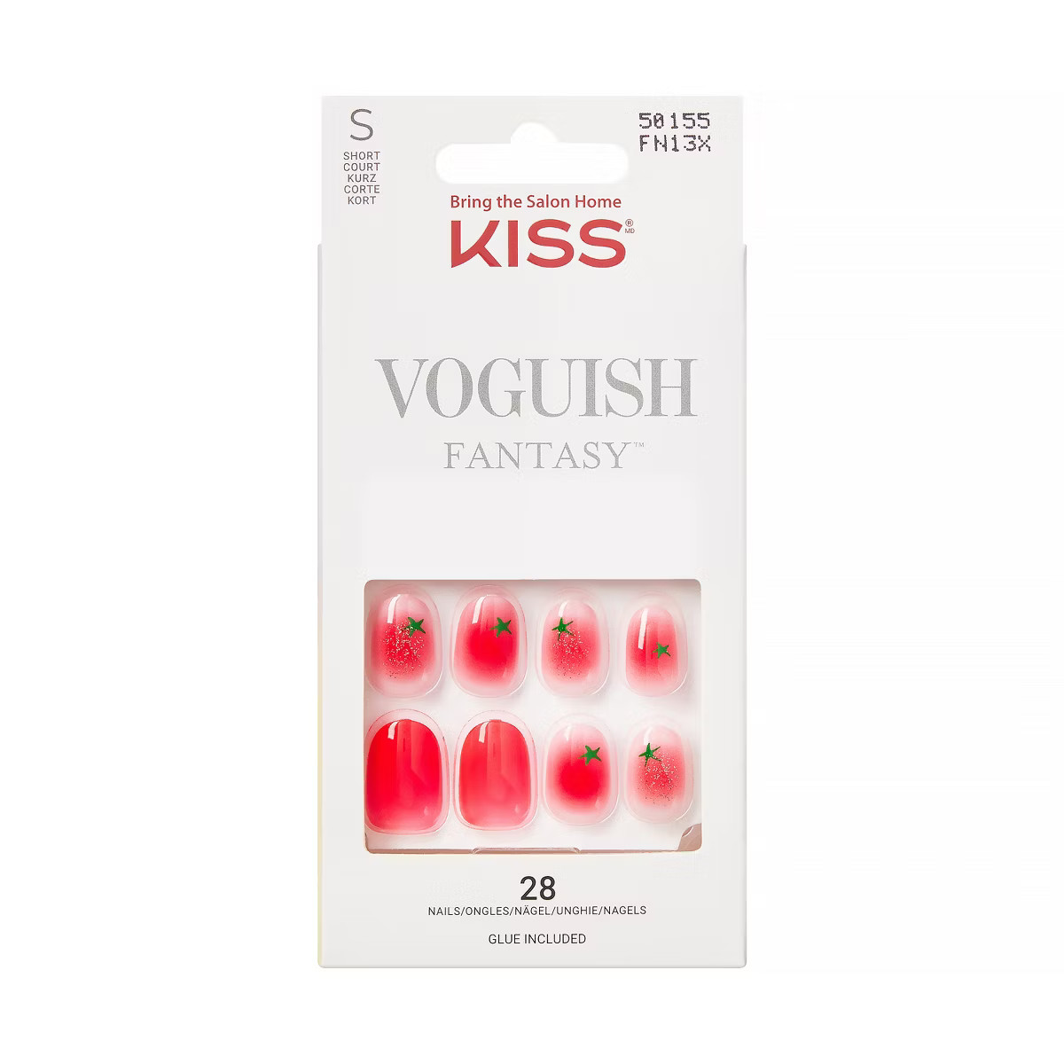 KISS Products Gel Fantasy Fake Nails - Somebody - 31ct | Target