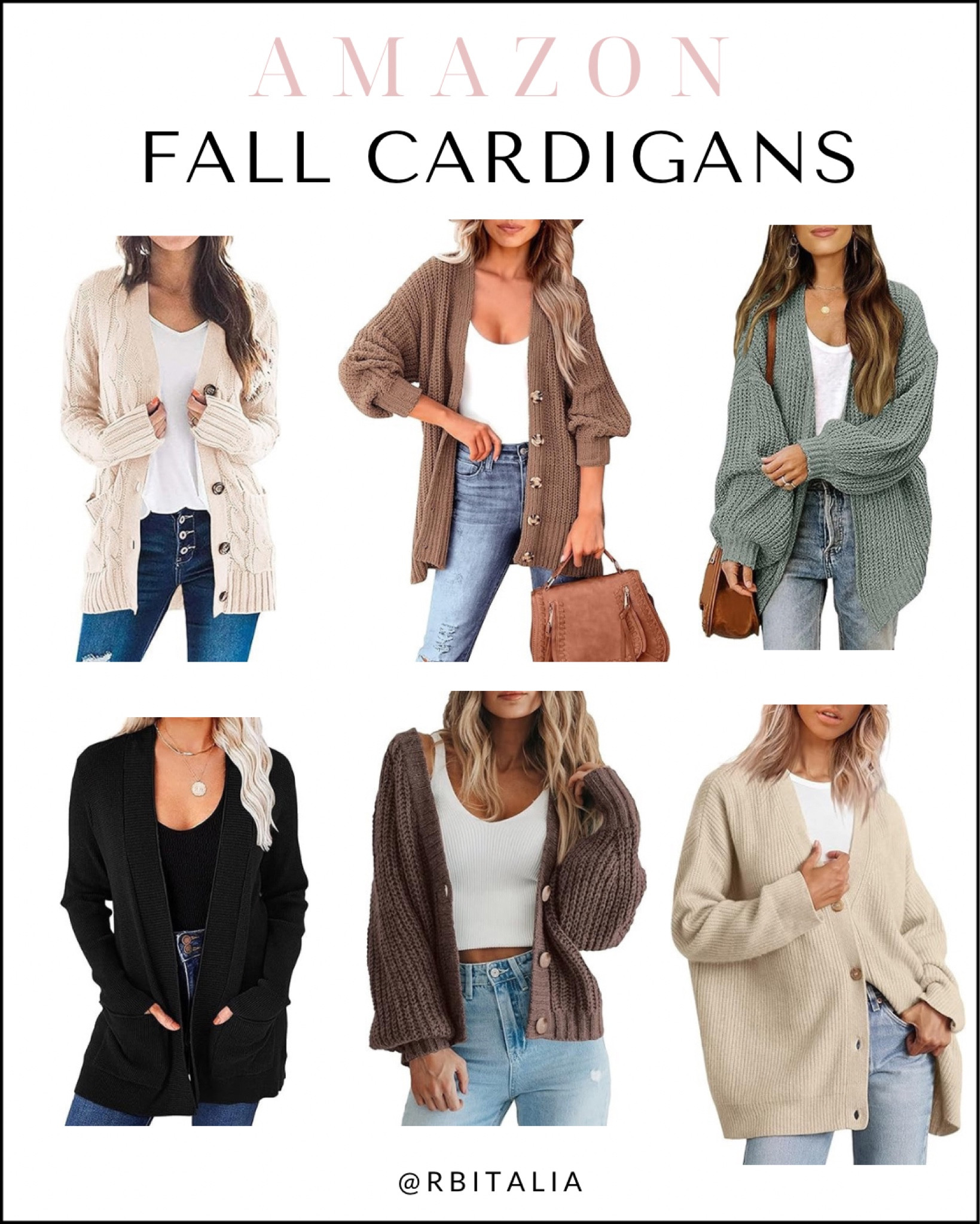 Favorite cardigans for fall and winter, cardigan favorites, outfit ideas for fall and winter 

#LTKstyletip #LTKSeasonal #LTKfindsunder100