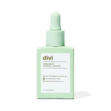 divi Scalp Serum Revitalize and Detoxify Aids against hair-thinning nourishes hair follicles detoxifies product build-up (30 ml) | Walmart (US)
