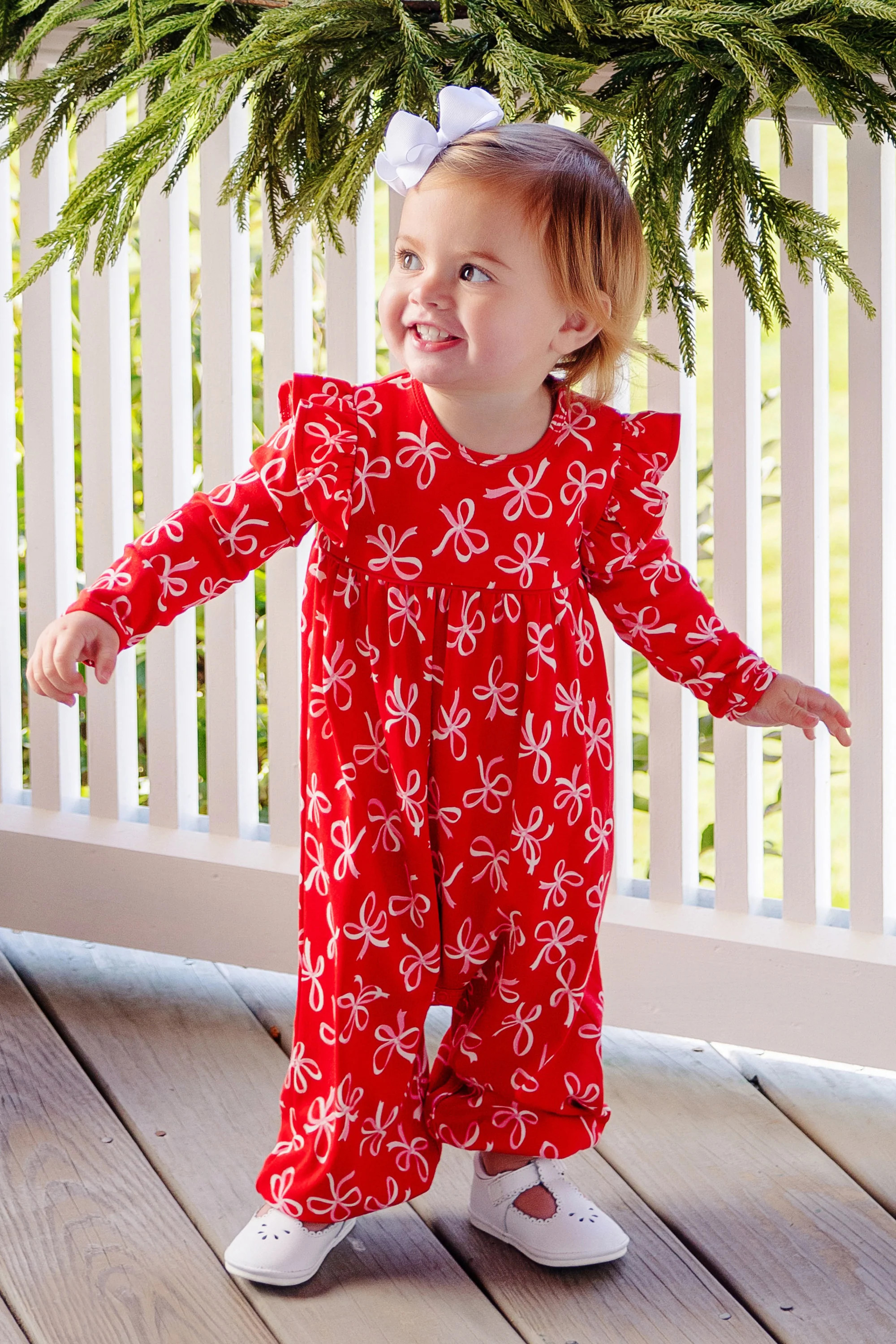 Leigh Ann Angel Sleeve Romper - Bustling Bows | The Beaufort Bonnet Company