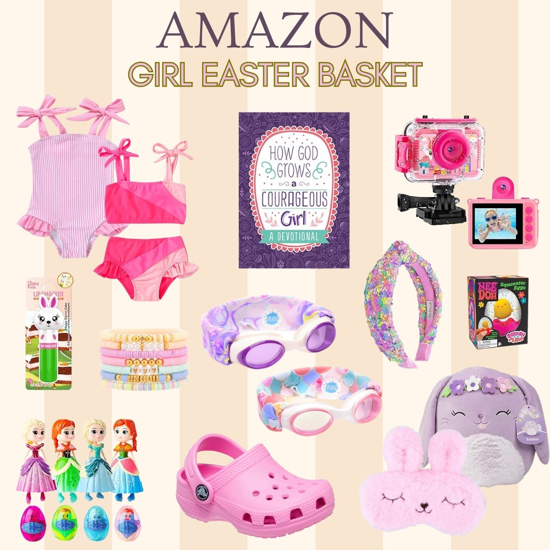 Easter basket stuffers. Girl Easter basket ideas.

#LTKKids #LTKSwim #LTKSeasonal