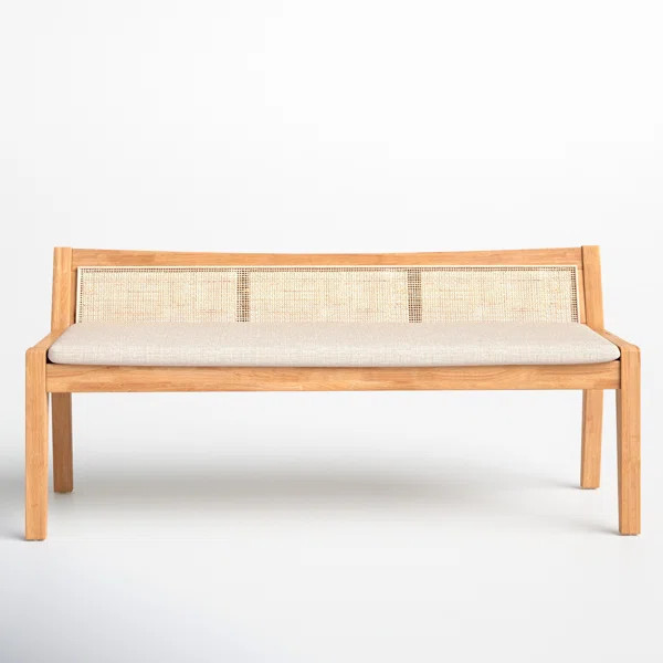 Donner Levan Rattan Cane Entryway Bench | Wayfair North America