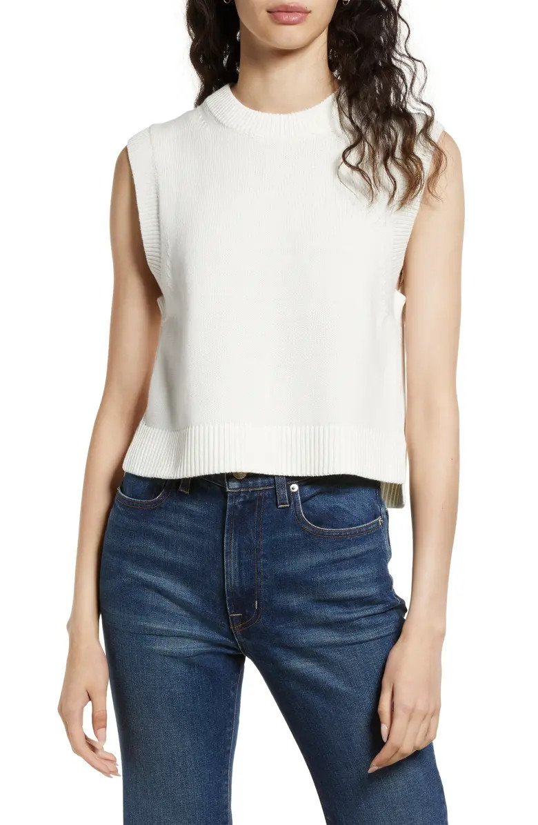 Cotton Sweater Vest | Nordstrom