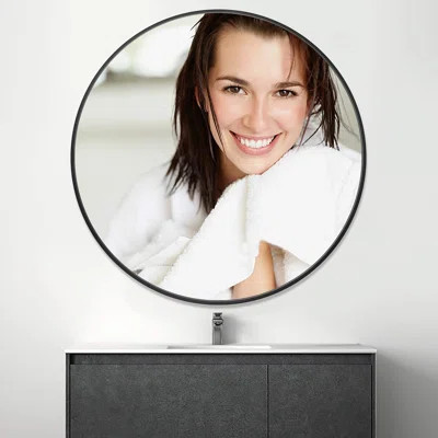 Archbald Modern and Contemporary Venetian Accent Mirror Brayden StudioÂ® Size: 36" x 36", Finish: Si | Wayfair North America