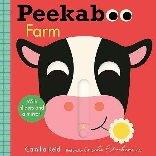 Peekaboo: Farm: (An Interactive Board Book for Babies & Toddlers with Mirror & Sliders to Push, P... | Amazon (US)