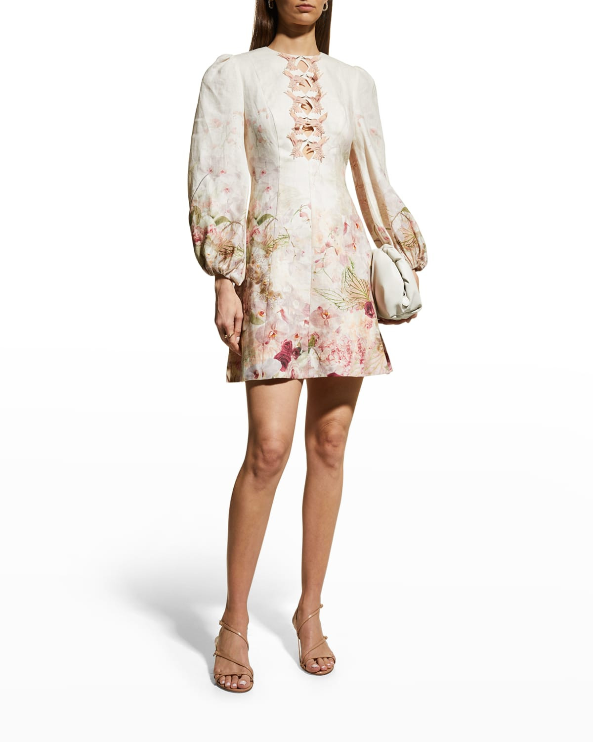 Dancer Hummingbird Mini Dress | Neiman Marcus