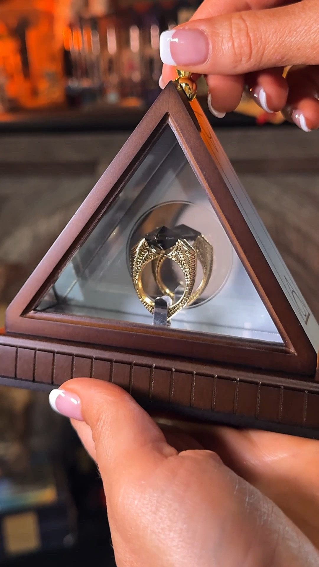  Marvolo Gaunt’s ring + Resurrection Stone + a fragment of Voldemort’s soul.