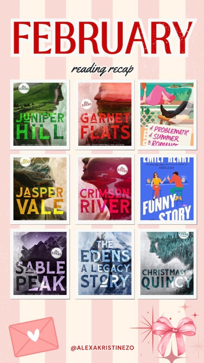 february reading wrap up 📚✨🫶

#LTKSaleAlert #LTKstorytime #LTKdayinmylife