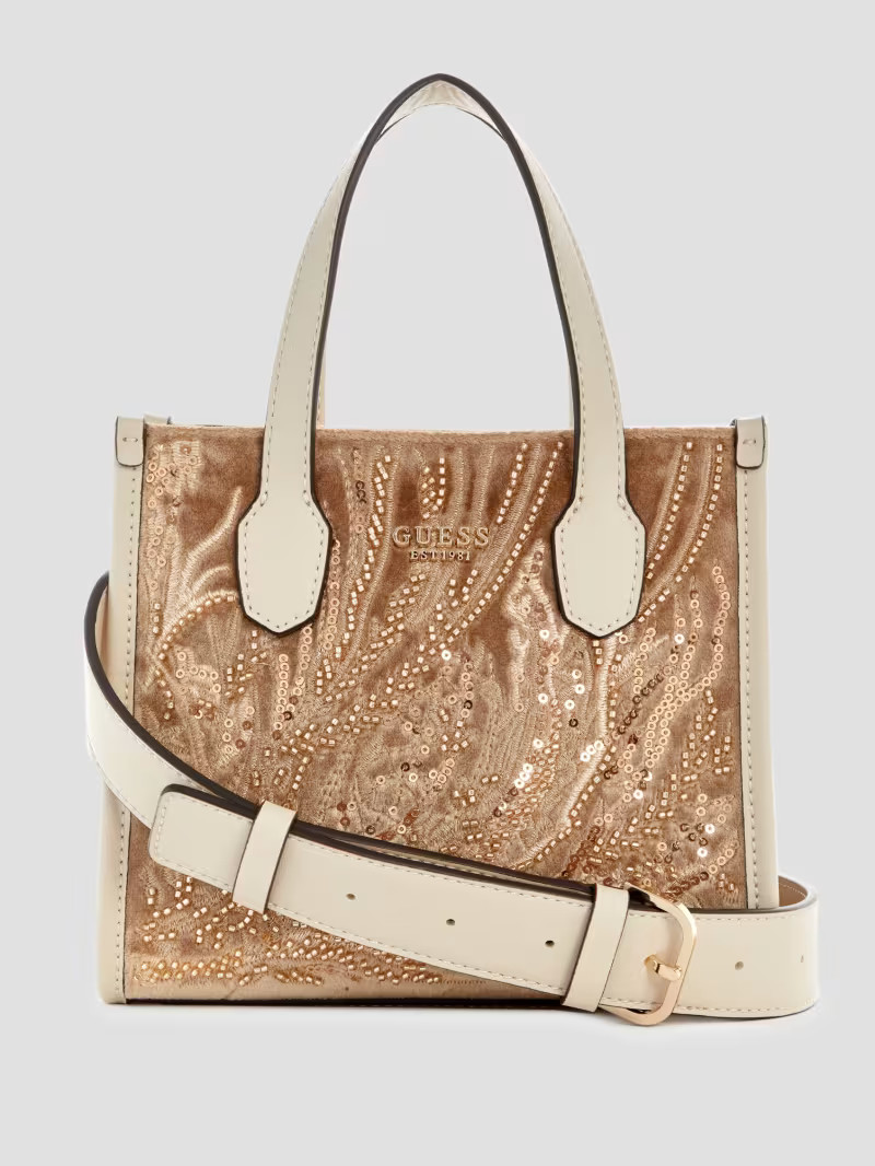 Silvana Velvet Mini Tote | Guess US | Guess (US)