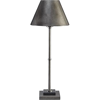 Signature Design by Ashley Belldunn Modern 26.38" Table Lamp, Metallic Silver | Amazon (US)