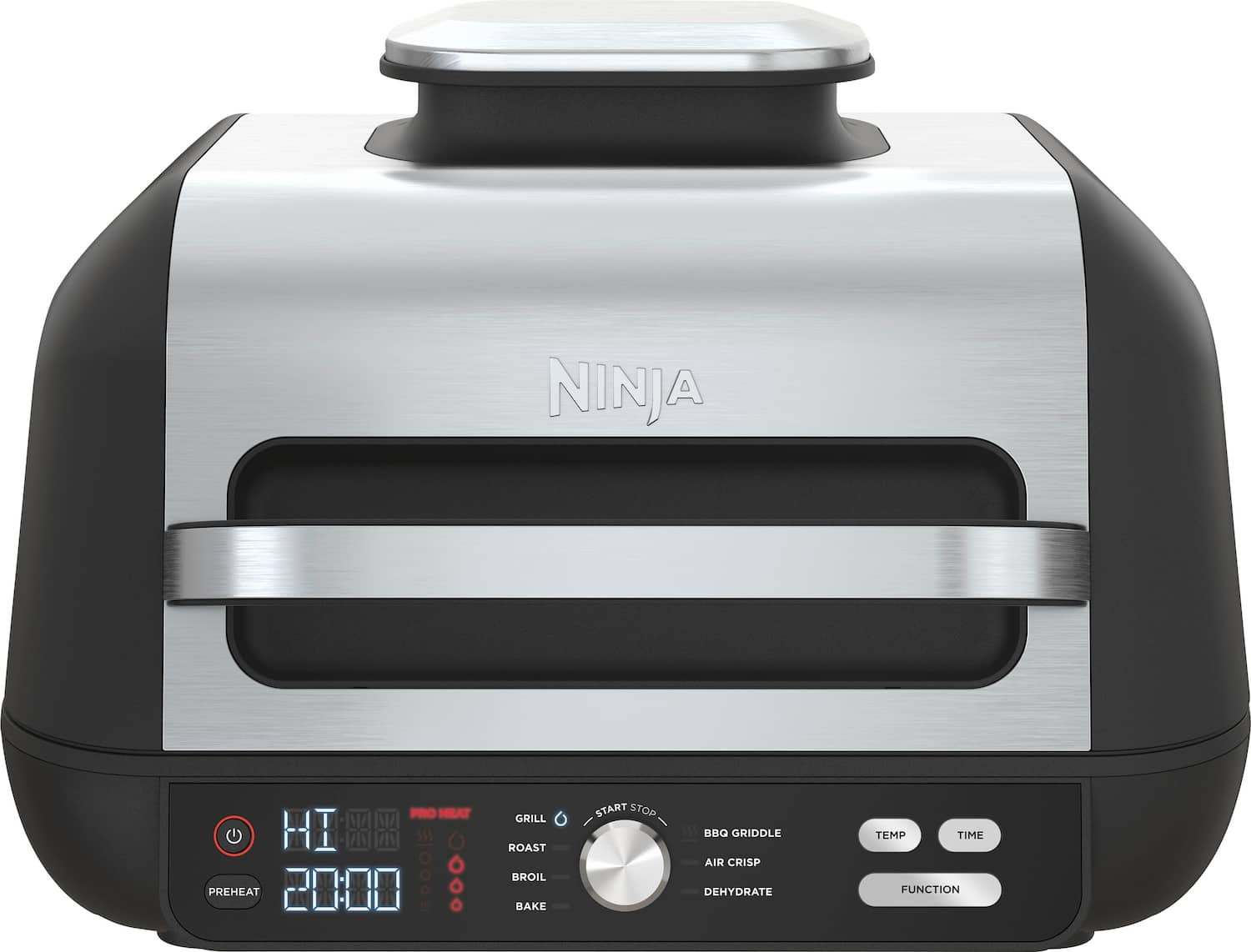 Ninja Foodi XL Pro Indoor 7-in-1 Grill & Griddle with 4-Quart Air Fryer, Roast, Bake, Dehydrate, ... | Best Buy U.S.