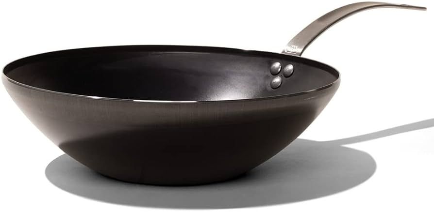 Made In Cookware - 12" Blue Carbon Steel Wok - (Like Cast Iron, but Better) - Professional Cookwa... | Amazon (US)
