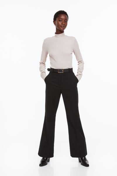 Ribbed Turtleneck Top | H&M (US)