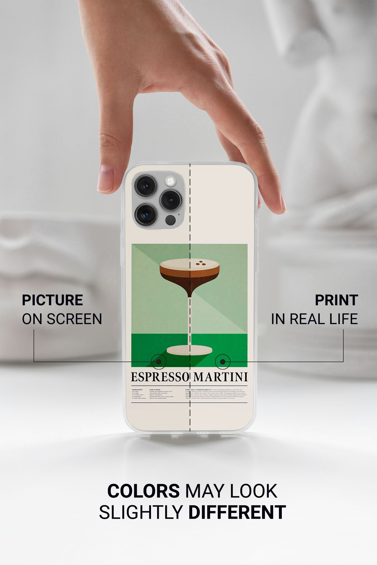 Gin Tonic Phone Case Cover Espresso Martini Aperol Spritz for - Etsy | Etsy (US)