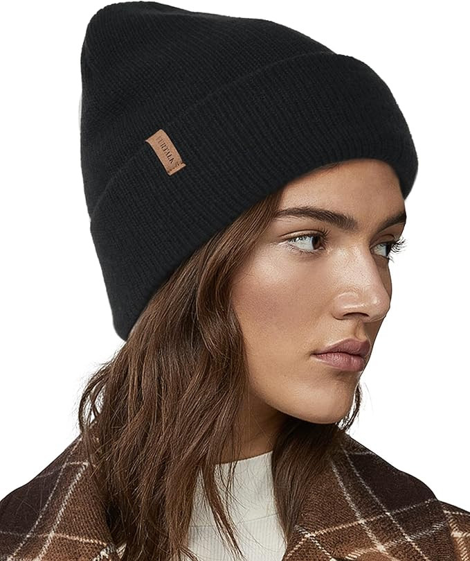 FURTALK Beanie Hats for Women Men Winter Hats Womens Knitted Slouchy Beanies Cuffed Skull Cap War... | Amazon (US)