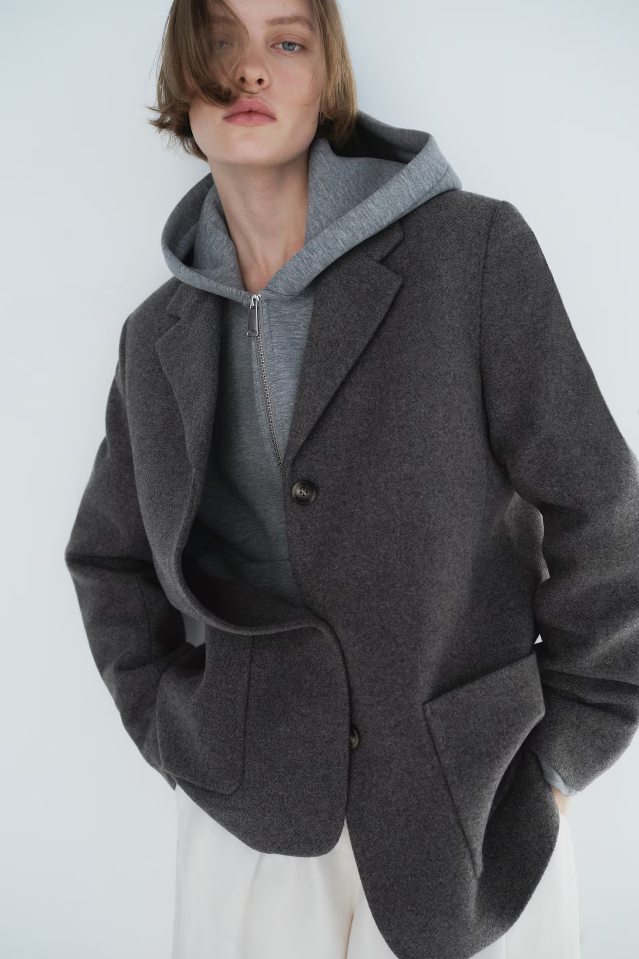 Wool-blend blazer | H&M (US + CA)