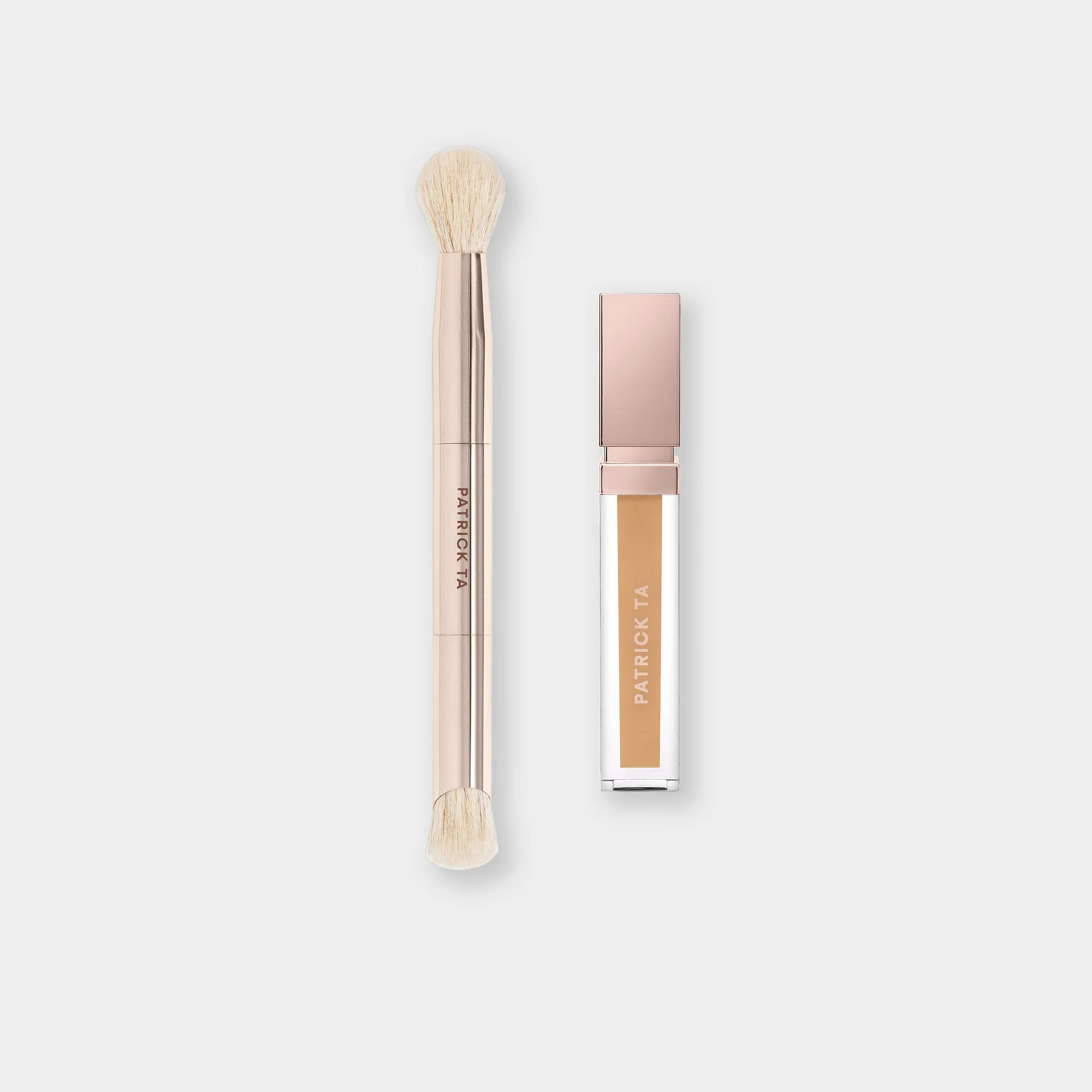 Major Skin Brightening Concealer & Dual-Ended Brush Set | Patrick Ta Beauty