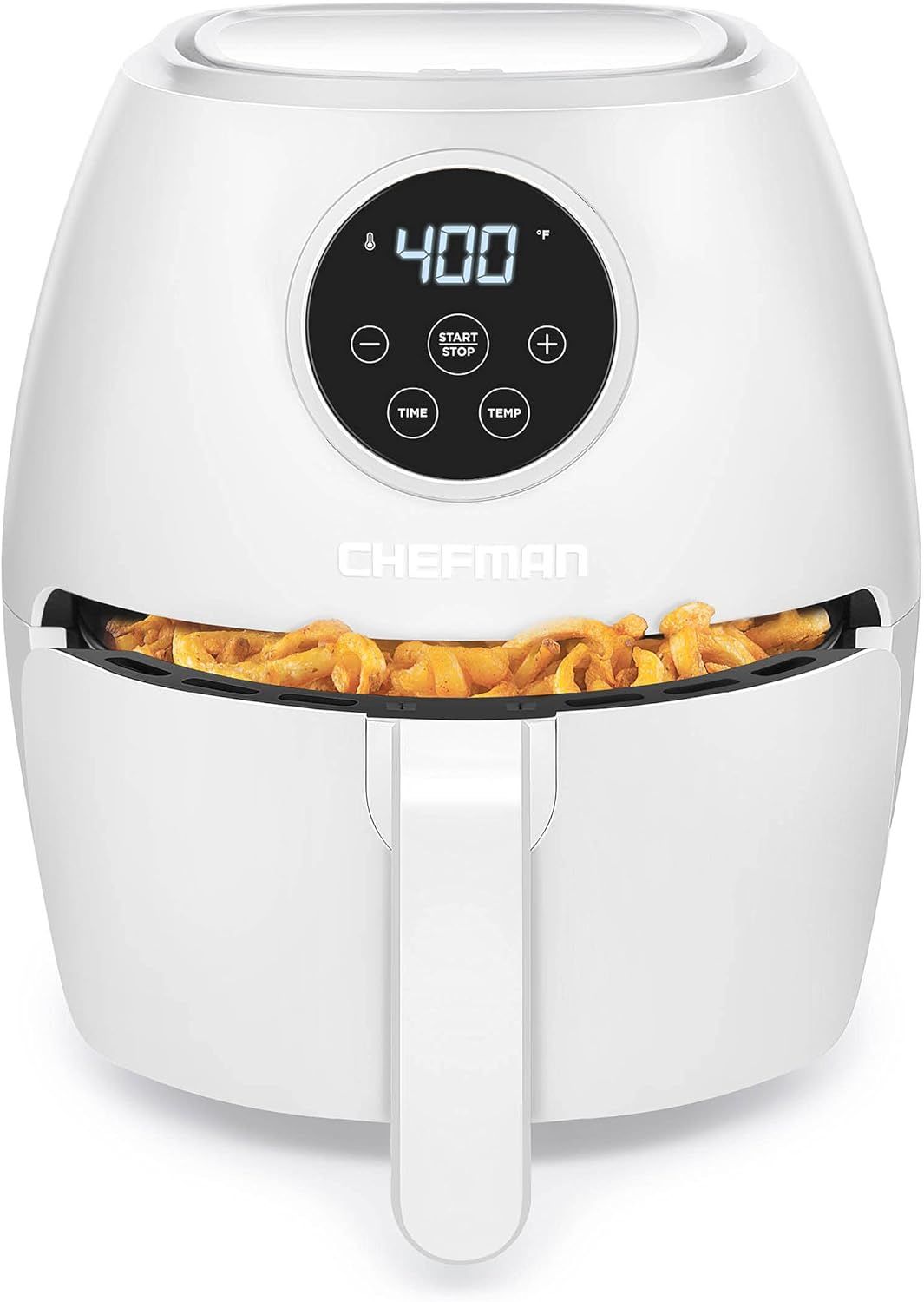 CHEFMAN Small Air Fryer Healthy Cooking, 3.7 Qt, Nonstick, User Friendly and Digital Touch Screen... | Amazon (US)