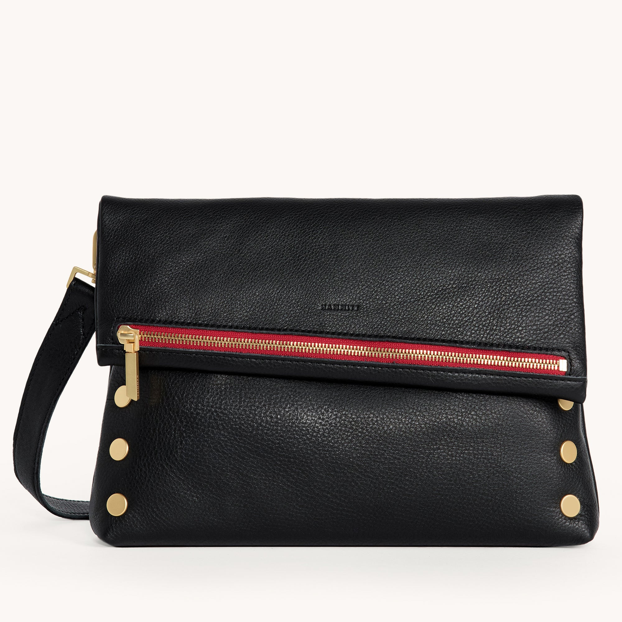 VIP Black/Gold | Zippered Oversized Crossbody Clutch | Hammitt | Hammitt (US)