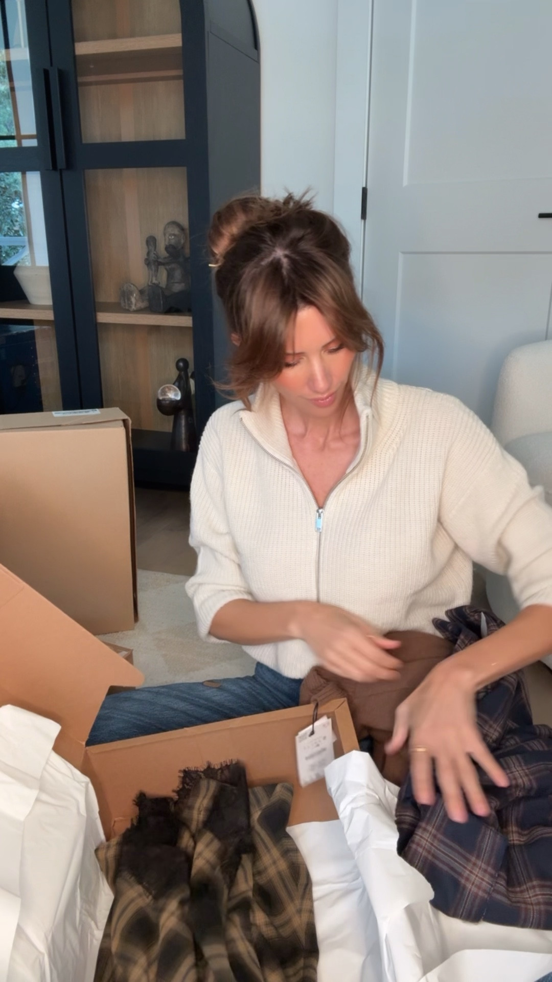 zara unboxing // lots of plaid 

#LTKootd