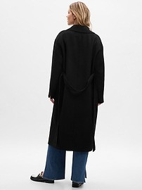 Recycled Wool Wrap Coat | Gap (US)