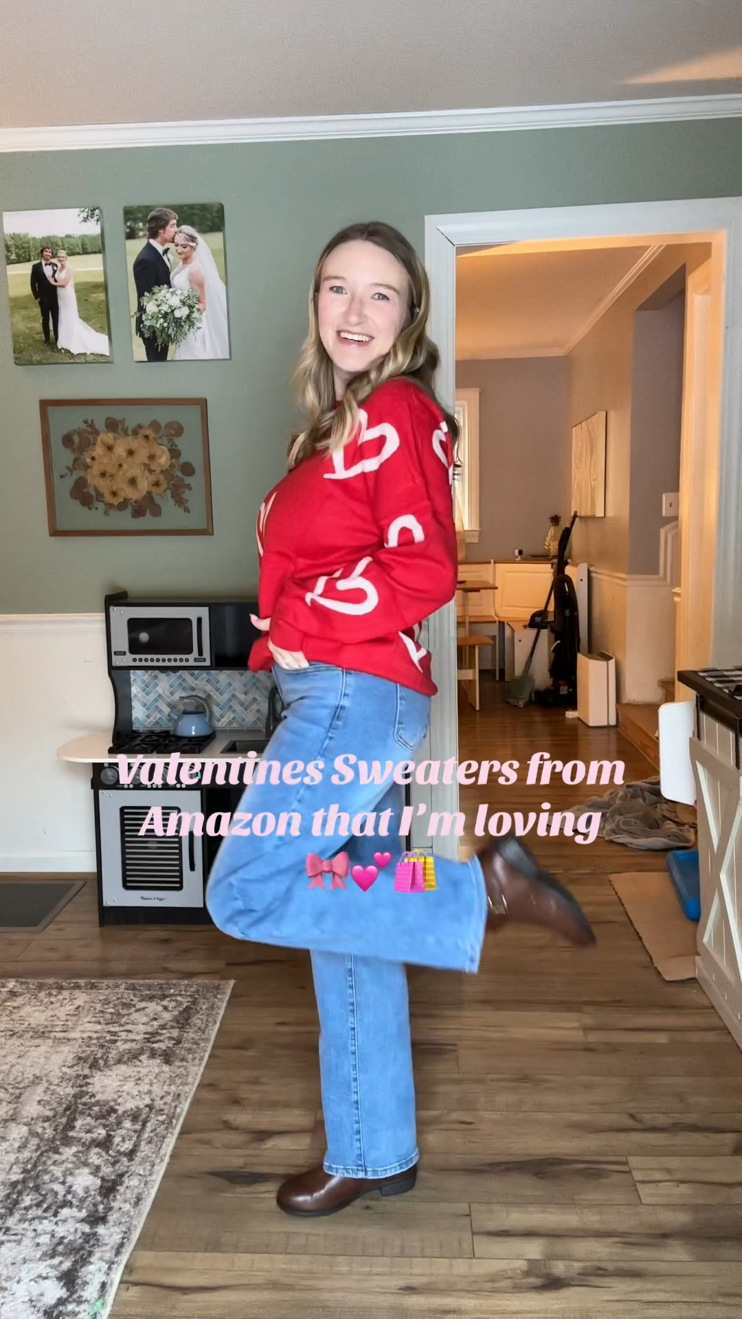 Sorry but I’ll never give up Amazon 🥰🫶🏻❤️ I’m loving these Valentines sweaters! Can’t believe the day is almost here!

#amazon #amazonfinds #amazonvalentines #amazonvalentinesday #valentinesday #valentines #valentinesoutfitideas #valentinesoutfit #momfits #momoutfitideas

#LTKootd #LTKValentine #LTKmomlife